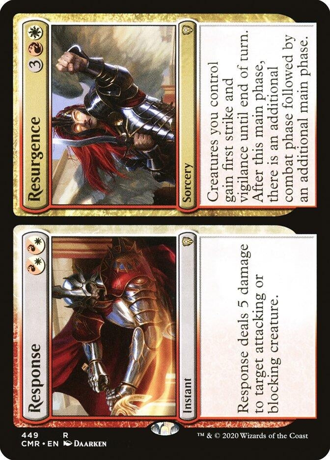 Response // Resurgence (449) [CMR] - MTG Single