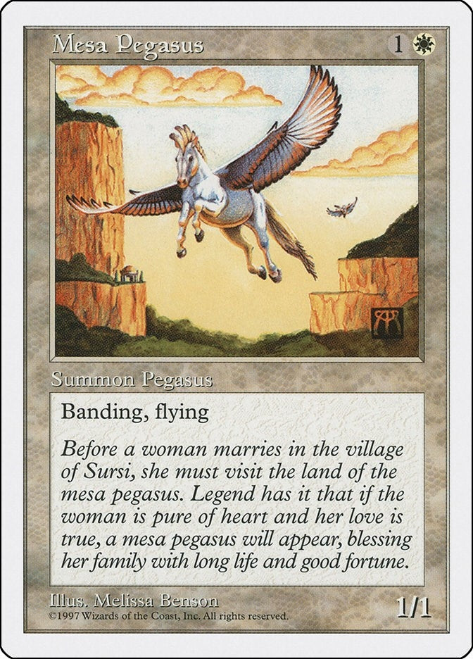 Mesa Pegasus [5ED] - MTG Single