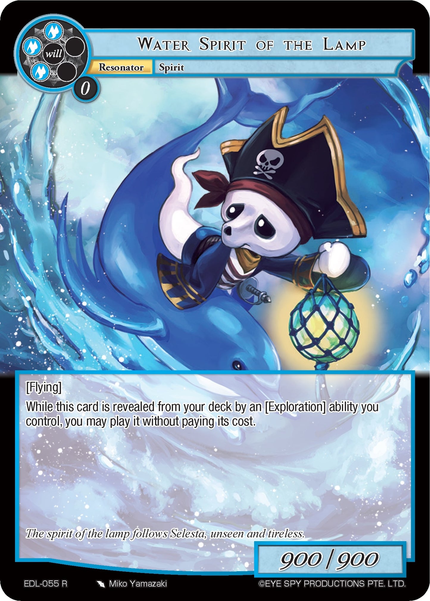 Water Spirit of the Lamp (55) [EDL] - Force of Will Single