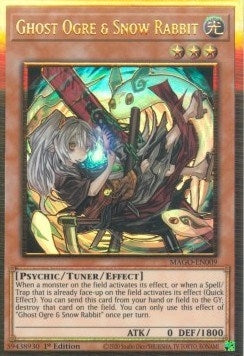 Ghost Ogre & Snow Rabbit (Alternate Art) (9) (MAGO) - YuGiOh Single