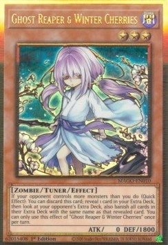 Ghost Reaper & Winter Cherries (Alternate Art) (10) (MAGO) - YuGiOh Single