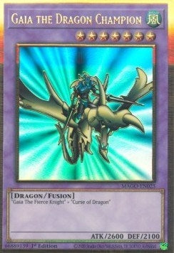 Gaia the Dragon Champion (25) (MAGO) - YuGiOh Single