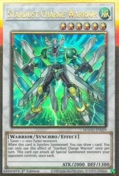 Stardust Charge Warrior (29) (MAGO) - YuGiOh Single