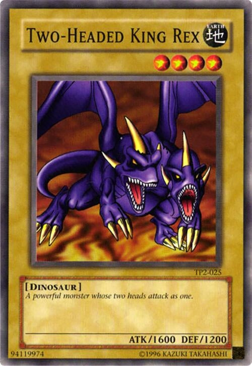 Two-Headed King Rex (2025) - YuGiOh Single