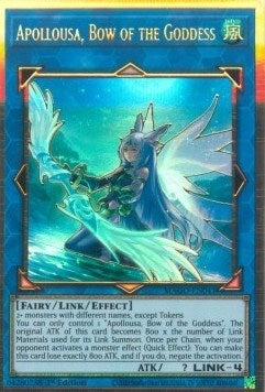 Apollousa Bow of the Goddess (Alternate Art) (41) (MAGO) - YuGiOh Single
