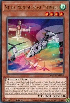 Mecha Phantom Beast Coltwing (65) (MAGO) - YuGiOh Single