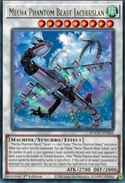 Mecha Phantom Beast Jaculuslan (66) (MAGO) - YuGiOh Single