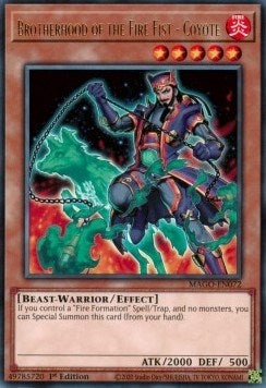 Brotherhood of the Fire Fist - Coyote (72) (MAGO) - YuGiOh Single