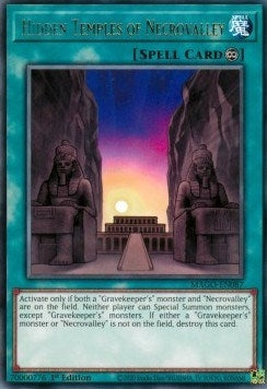 Hidden Temples of Necrovalley (87) (MAGO) - YuGiOh Single