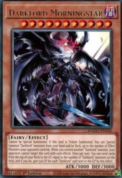 Darklord Morningstar (105) (MAGO) - YuGiOh Single