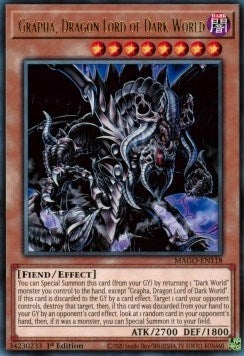 Grapha Dragon Lord of Dark World (118) (MAGO) - YuGiOh Single