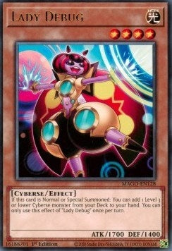 Lady Debug (128) (MAGO) - YuGiOh Single