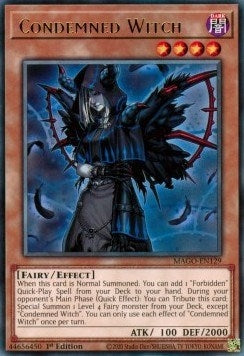 Condemned Witch (129) (MAGO) - YuGiOh Single