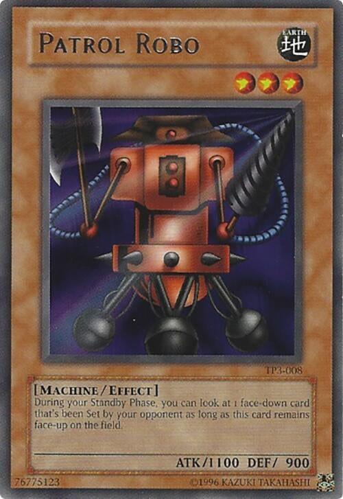 Patrol Robo (3008) - YuGiOh Single
