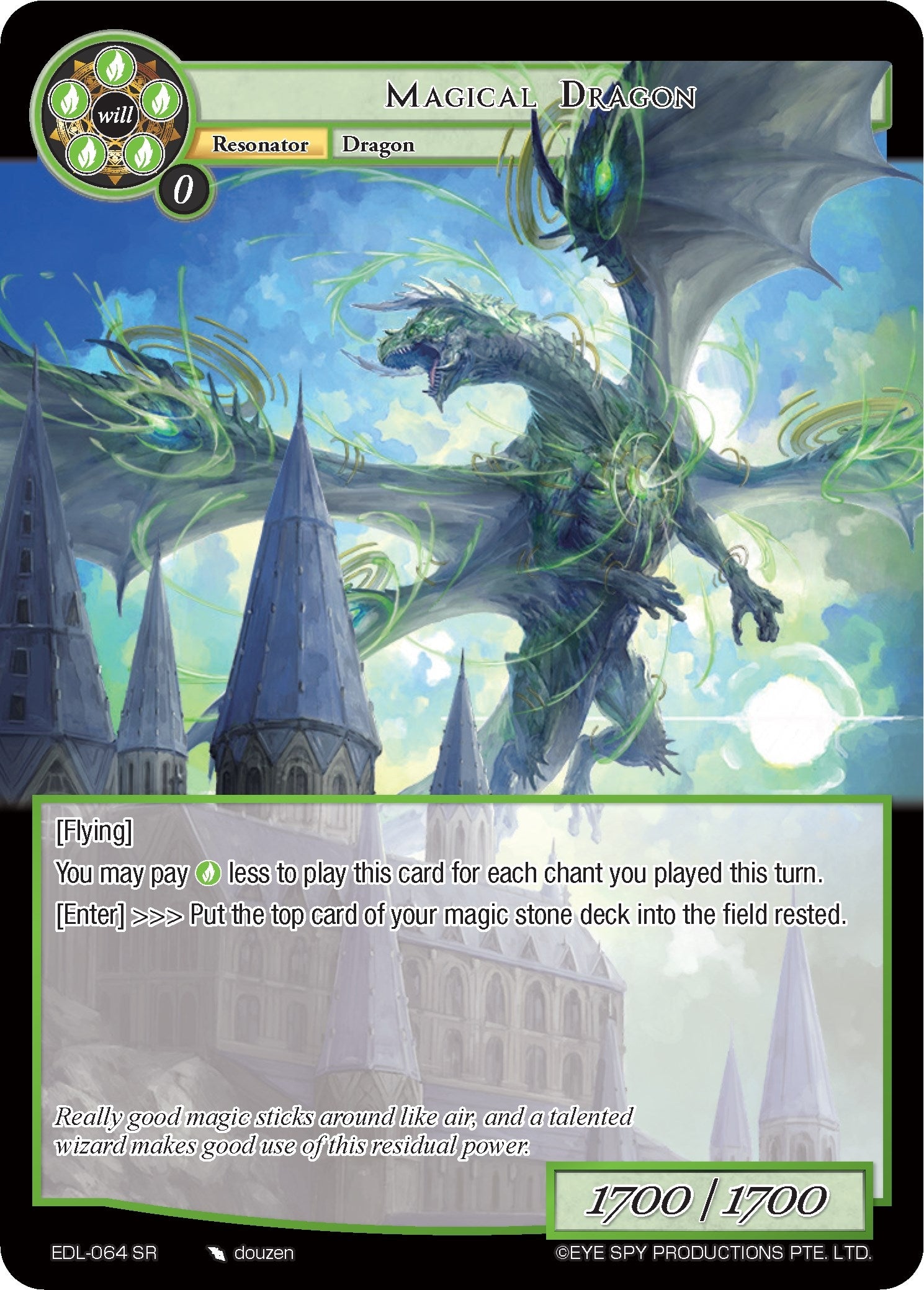 Magical Dragon (64) [EDL] - Force of Will Single