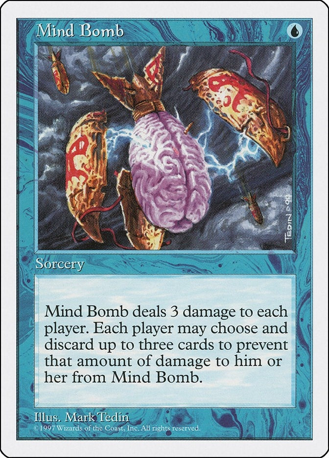 Mind Bomb [5ED] - MTG Single