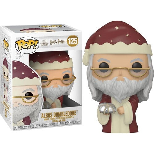 Harry Potter: Albus Dumbledore (Holiday) (125) [POP!] - Funko Sealed