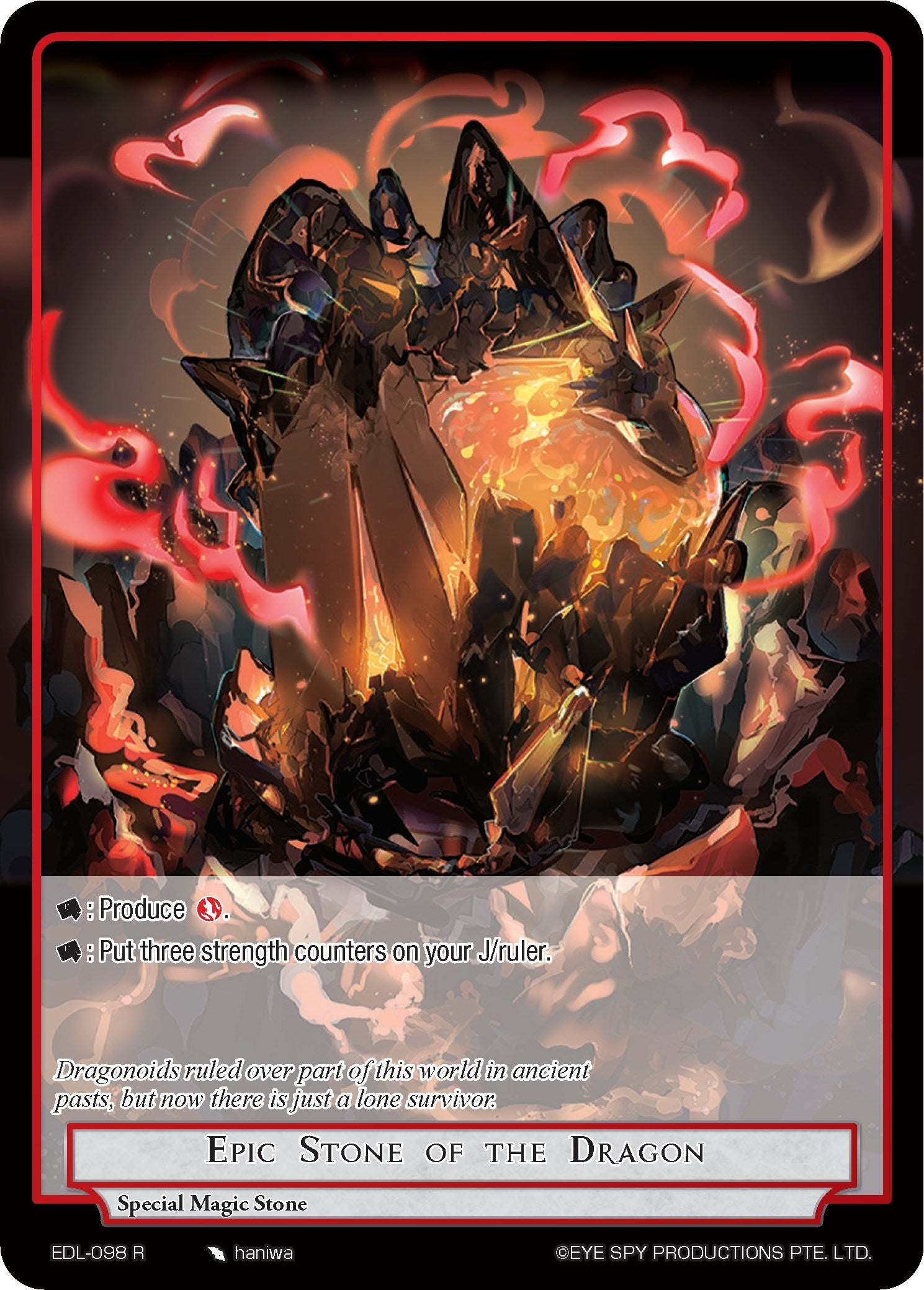 Epic Stone of the Dragon (98) [EDL] - Force of Will Single