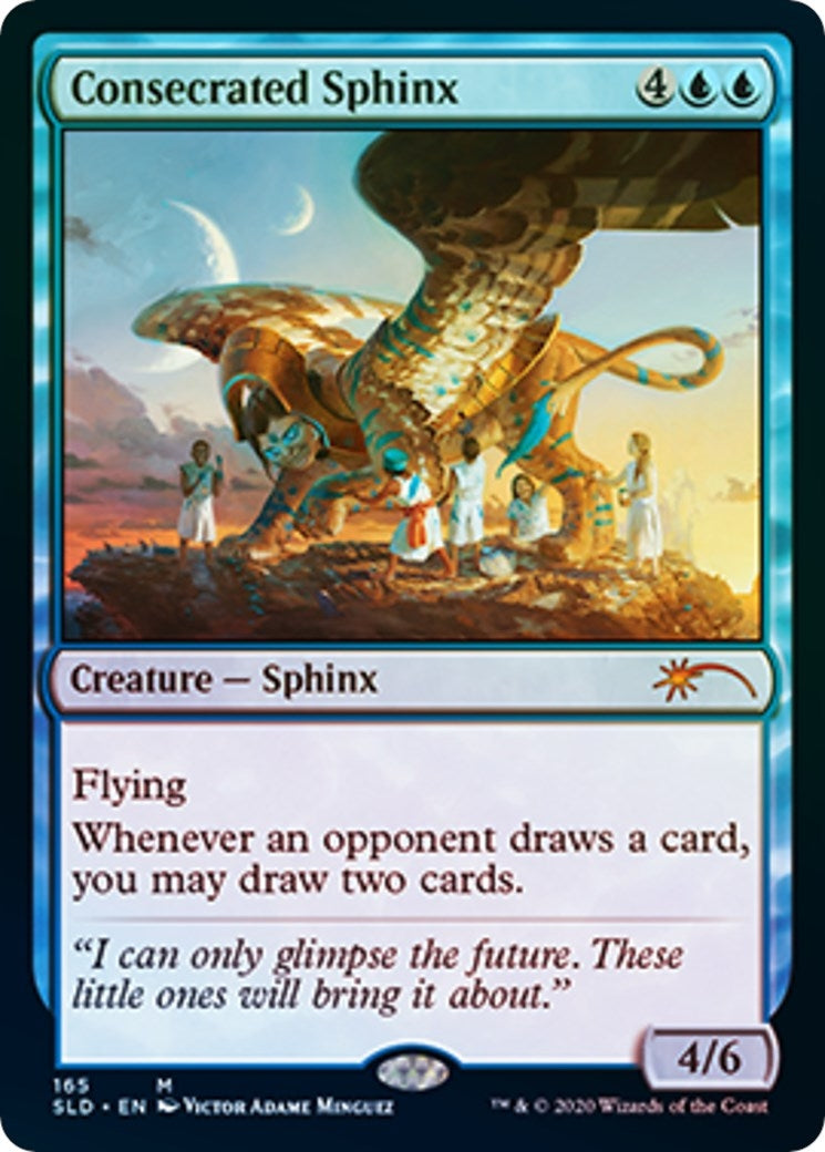 Consecrated Sphinx (165) [SLD] - MTG Single