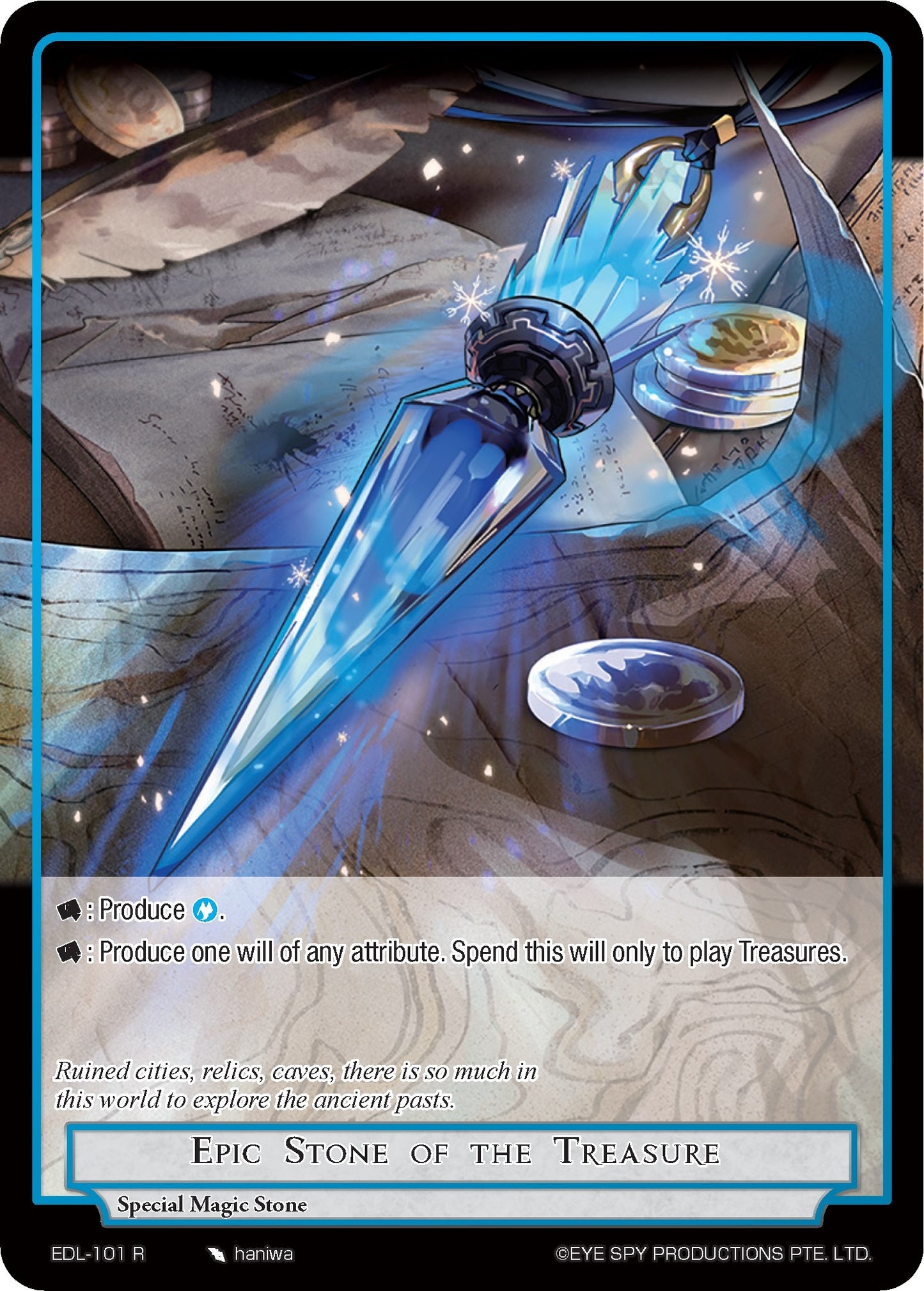 Epic Stone of the Treasure (101) [EDL] - Force of Will Single