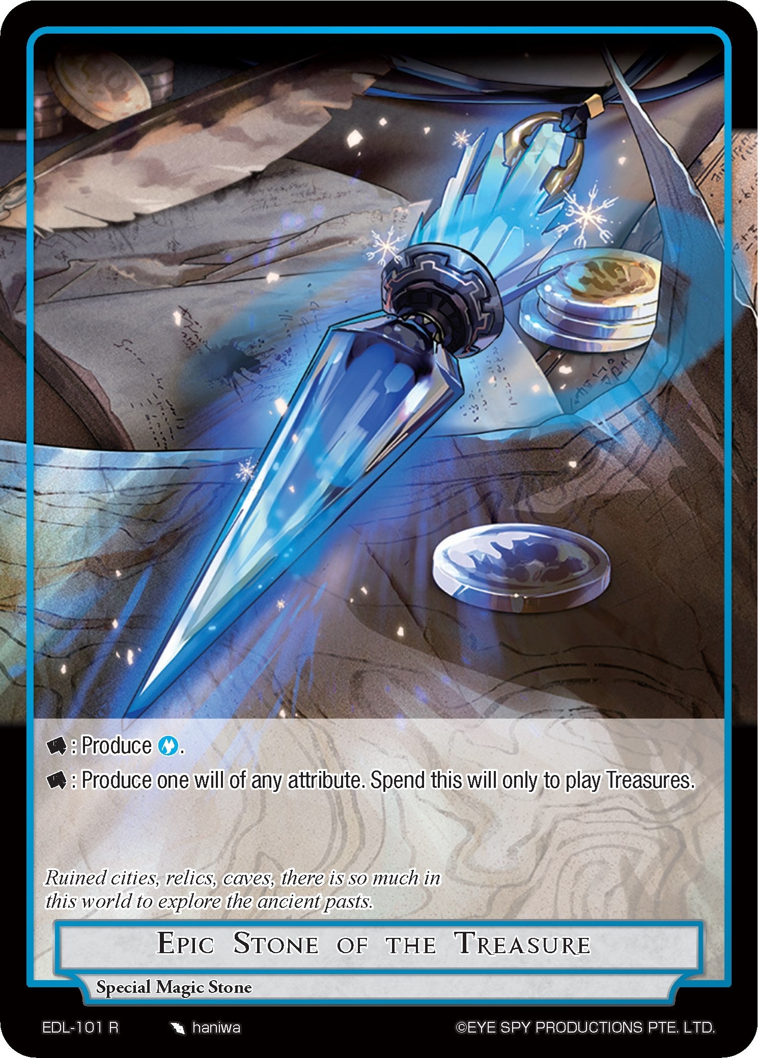 Epic Stone of the Treasure (101) [EDL] - Force of Will Single