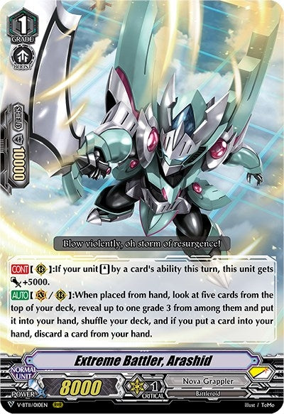 Extreme Battler Arashid (11010) [V-BT11] - Cardfight Vanguard Single