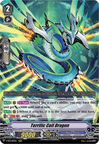 Terrific Coil Dragon (11013) [V-BT11] - Cardfight Vanguard Single