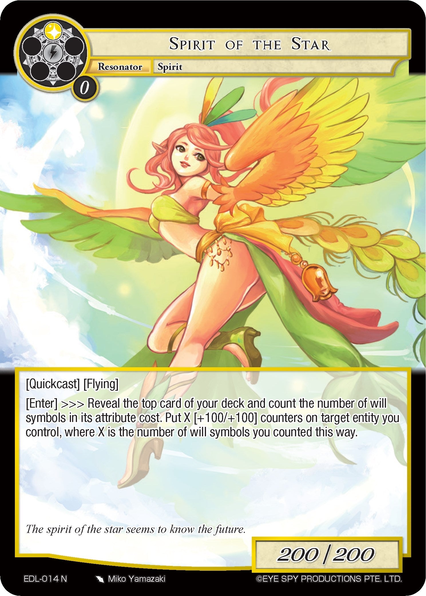 Spirit of the Star (14) [EDL] - Force of Will Single