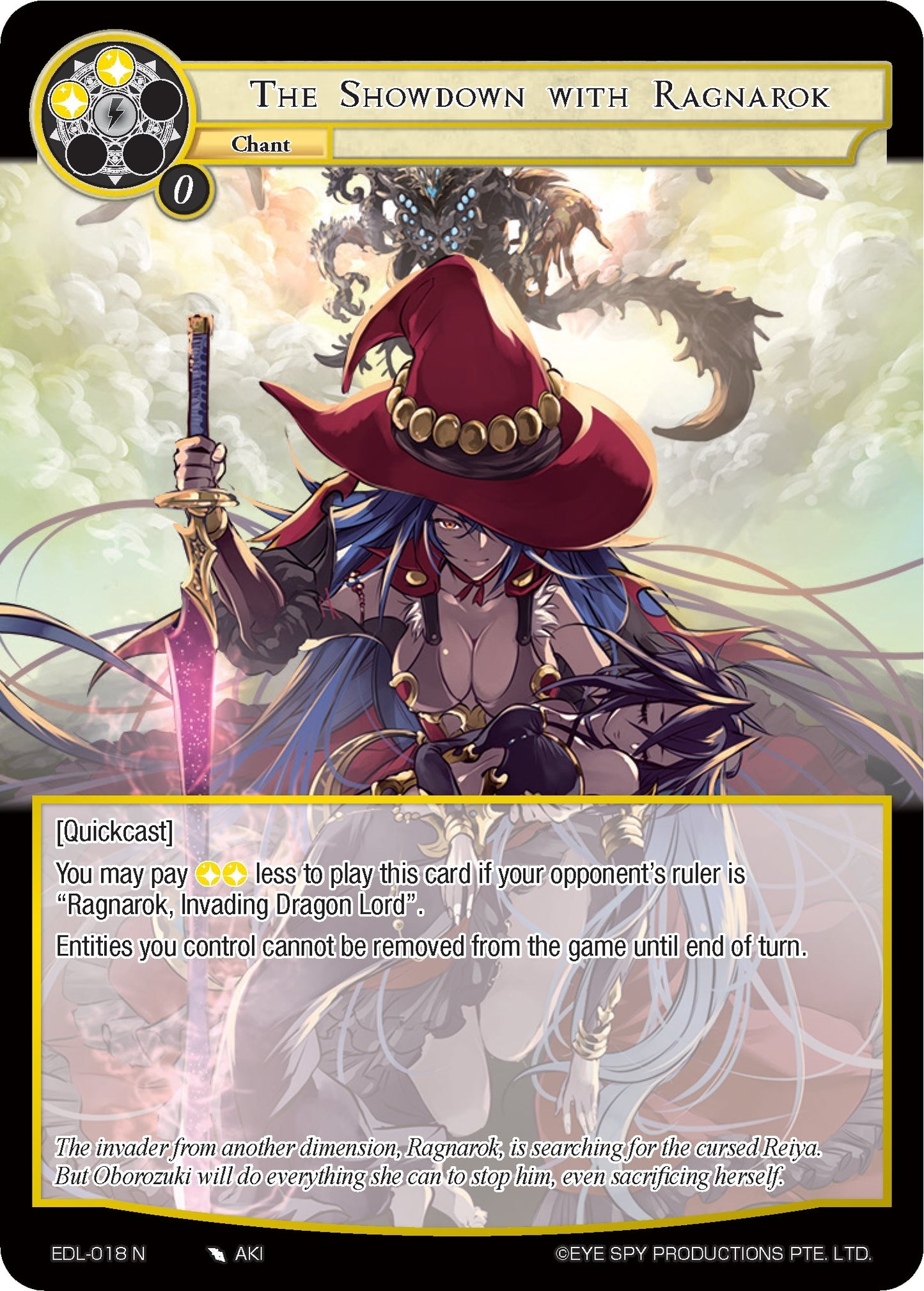 The Showdown with Ragnarok (18) [EDL] - Force of Will Single