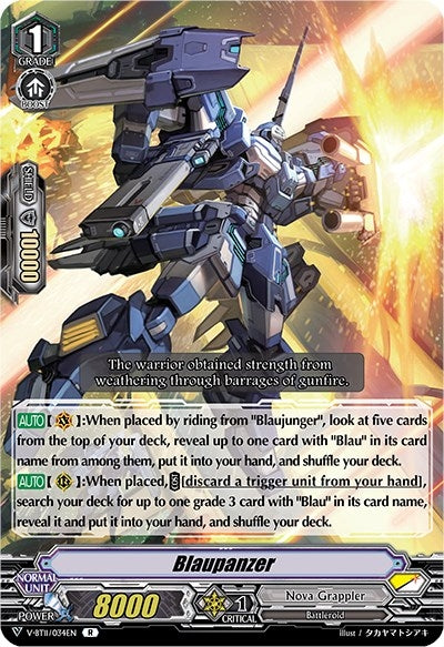 Blaupanzer (11034) [V-BT11] - Cardfight Vanguard Single