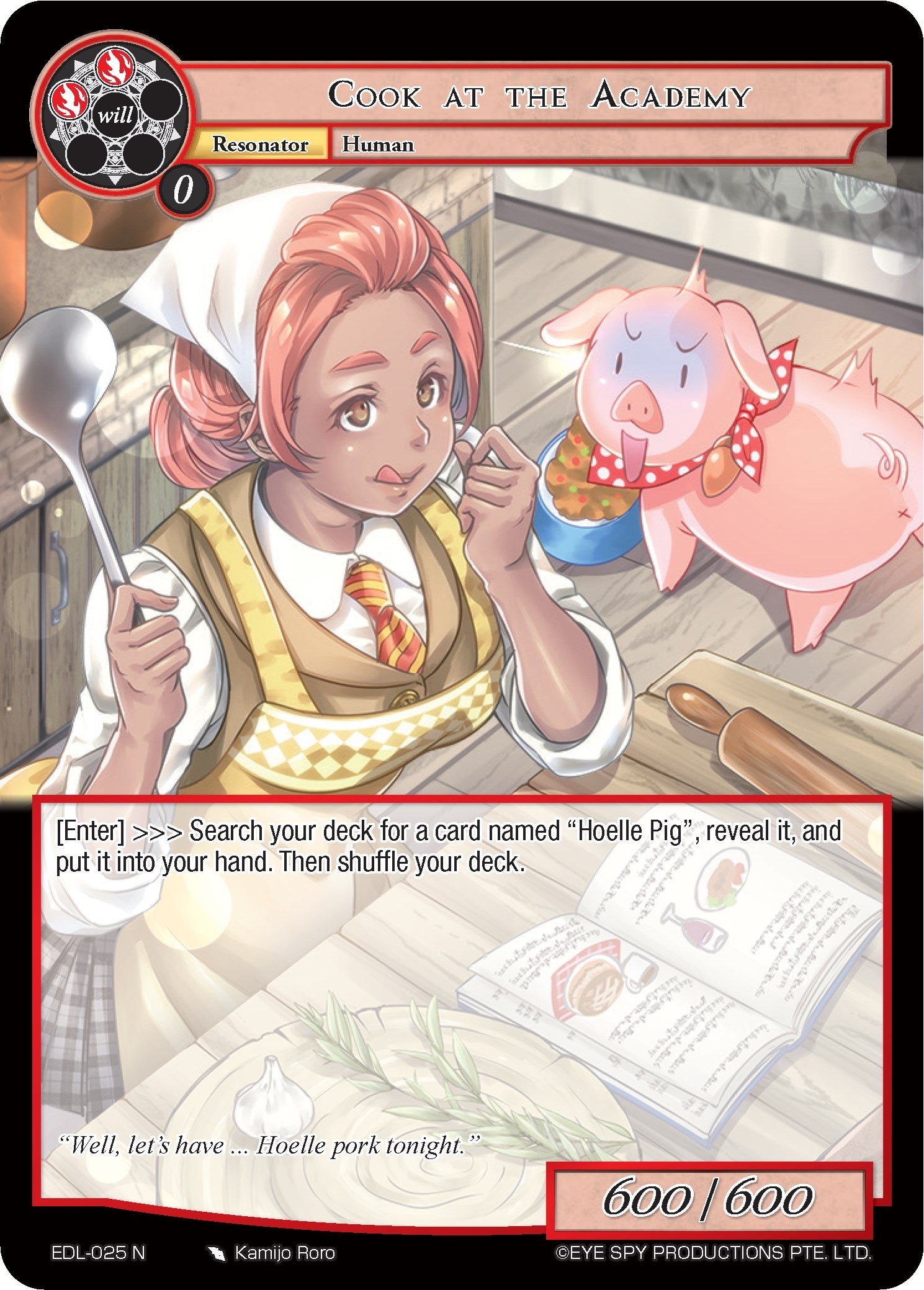 Cook at the Academy (25) [EDL] - Force of Will Single