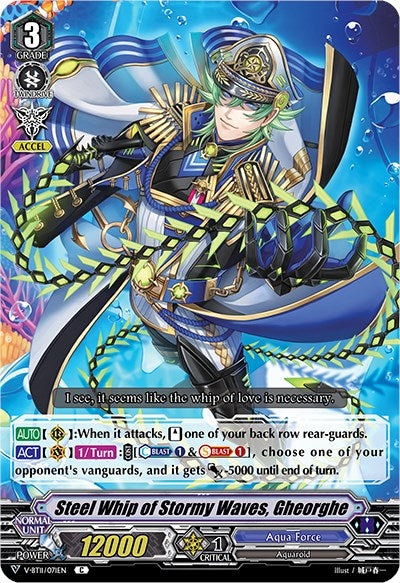 Steel Whip of Stormy Waves Gheorghe (11071) [V-BT11] - Cardfight Vanguard Single