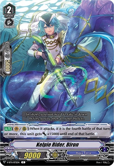 Kelpie Rider Biron (11072) [V-BT11] - Cardfight Vanguard Single