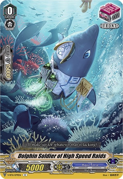 Dolphin Soldier of High Speed Raids (11079) [V-BT11] - Cardfight Vanguard Single