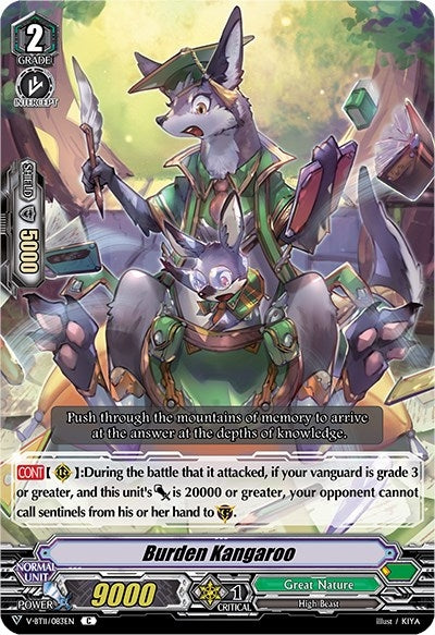 Burden Kangaroo (11083) [V-BT11] - Cardfight Vanguard Single
