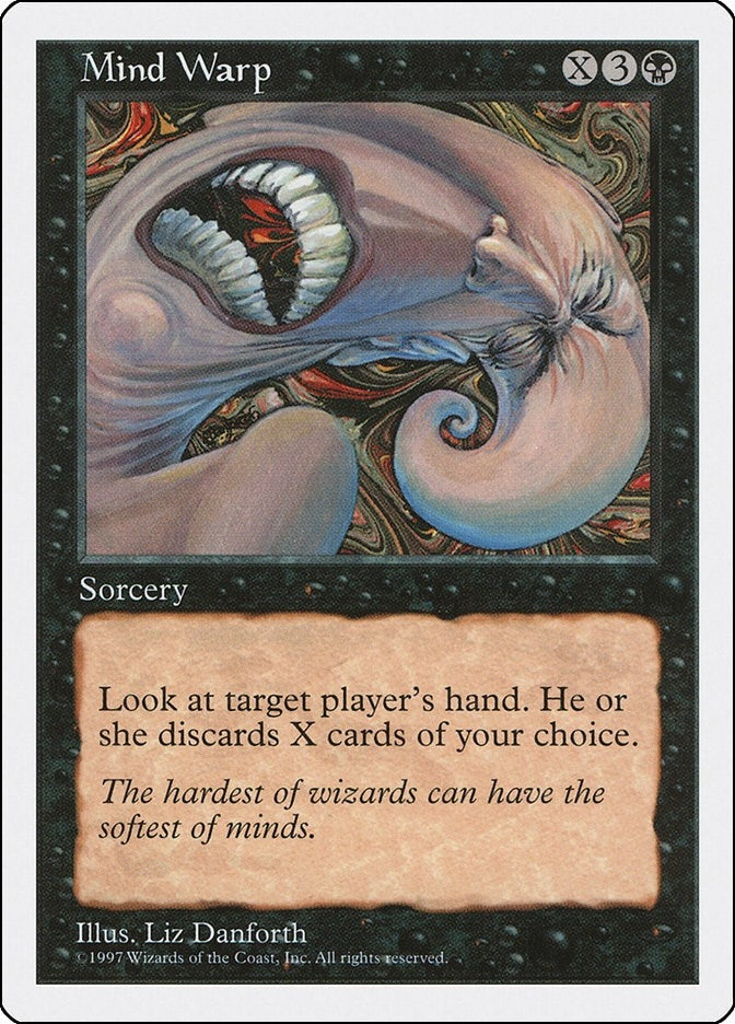 Mind Warp [5ED] - MTG Single