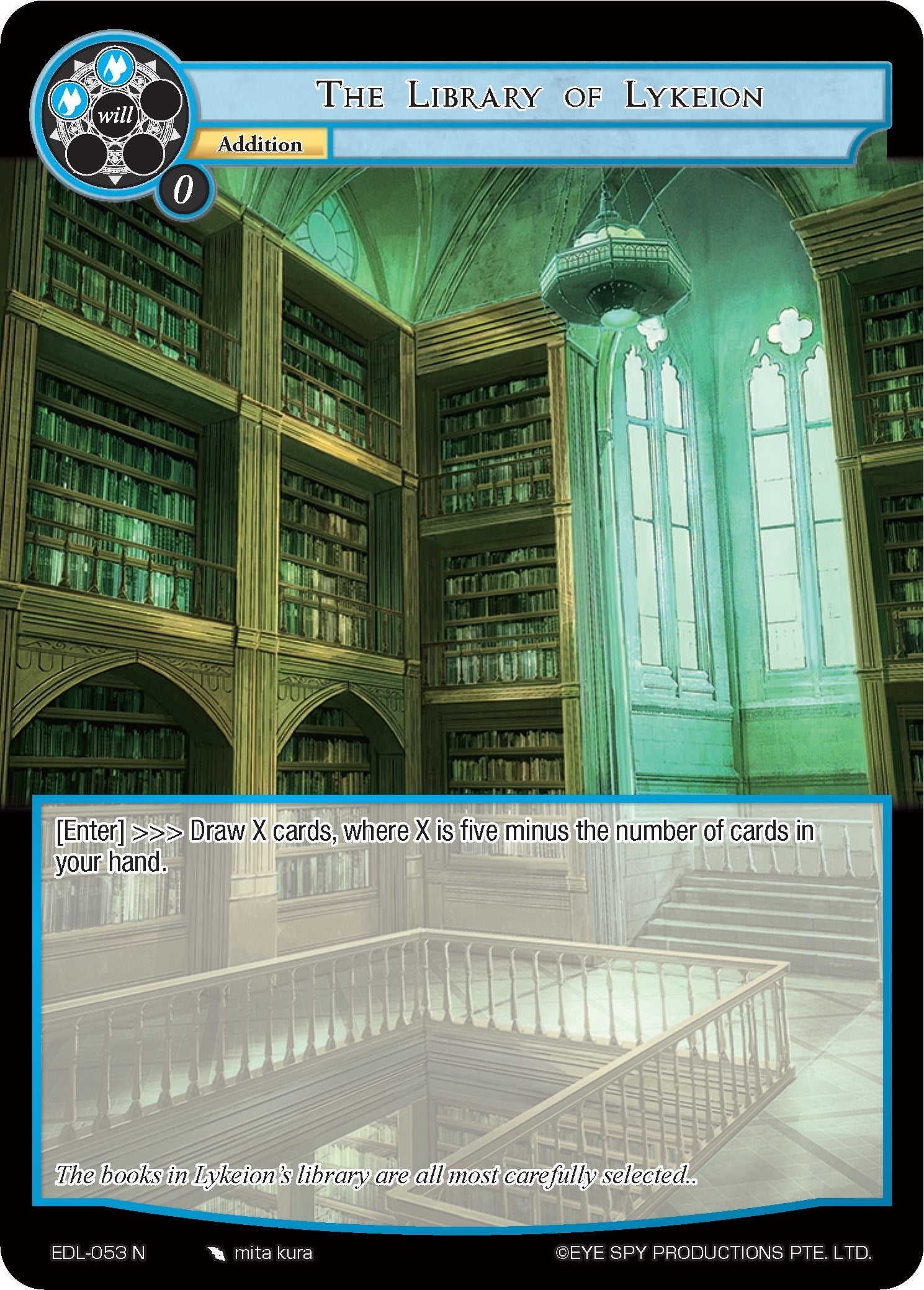 The Library of Lykeion (53) [EDL] - Force of Will Single