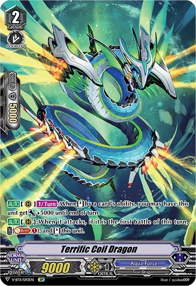 Terrific Coil Dragon (SP) (1113) [V-BT11] - Cardfight Vanguard Single