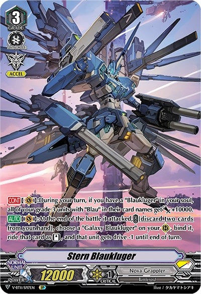 Stern Blaukluger (SP) (1117) [V-BT11] - Cardfight Vanguard Single