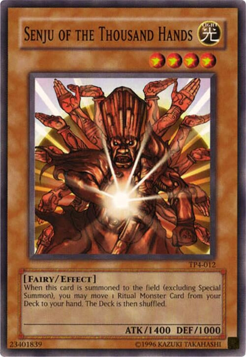 Senju of the Thousand Hands (4012) - YuGiOh Single