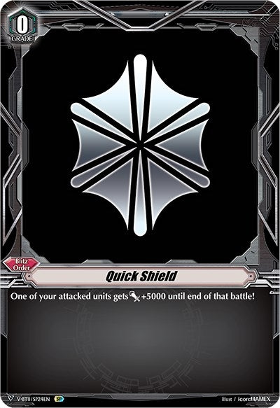 Quick Shield (Aqua Force) (SP) (1124) [V-BT11] - Cardfight Vanguard Single