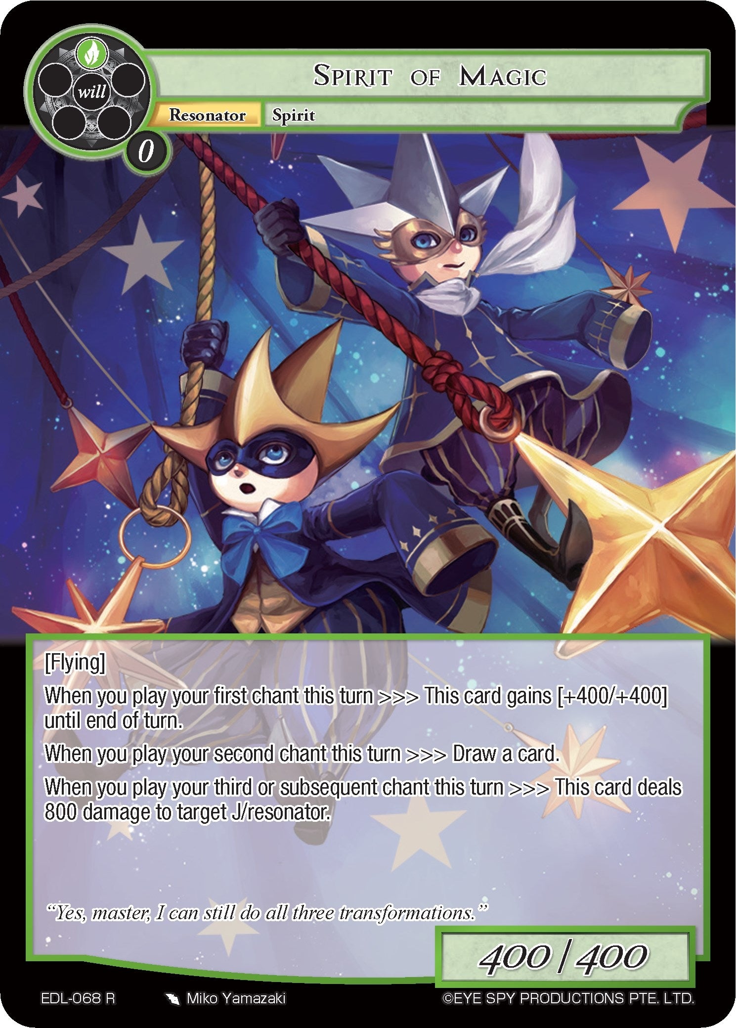 Spirit of Magic (68) [EDL] - Force of Will Single