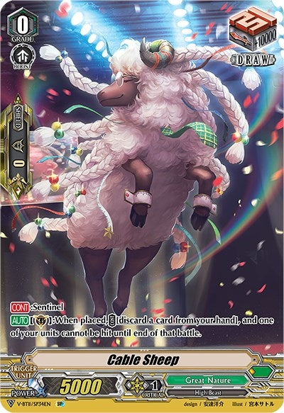 Cable Sheep (SP) (1134) [V-BT11] - Cardfight Vanguard Single