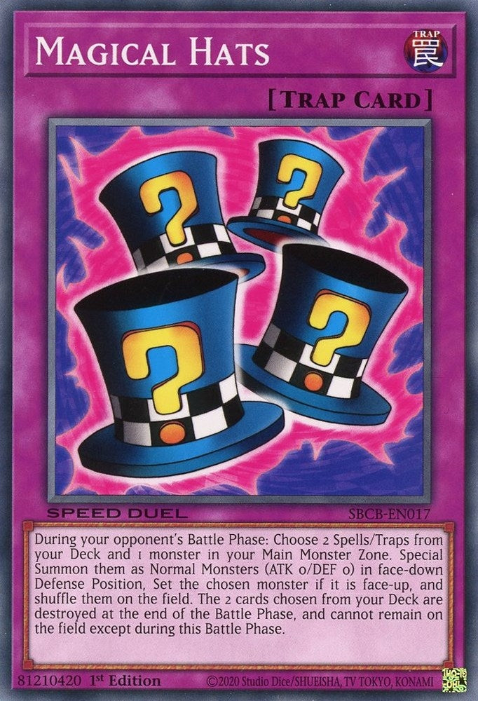 Magical Hats (17) (SBCB) - YuGiOh Single