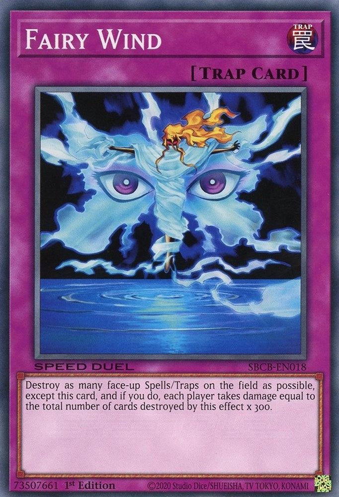 Fairy Wind (18) (SBCB) - YuGiOh Single