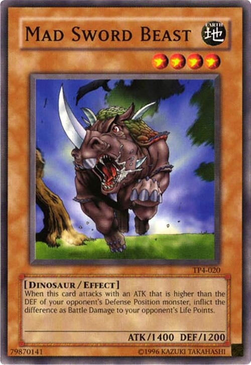 Mad Sword Beast (4020) - YuGiOh Single