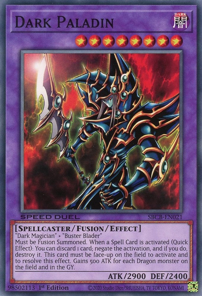 Dark Paladin (21) (SBCB) - YuGiOh Single