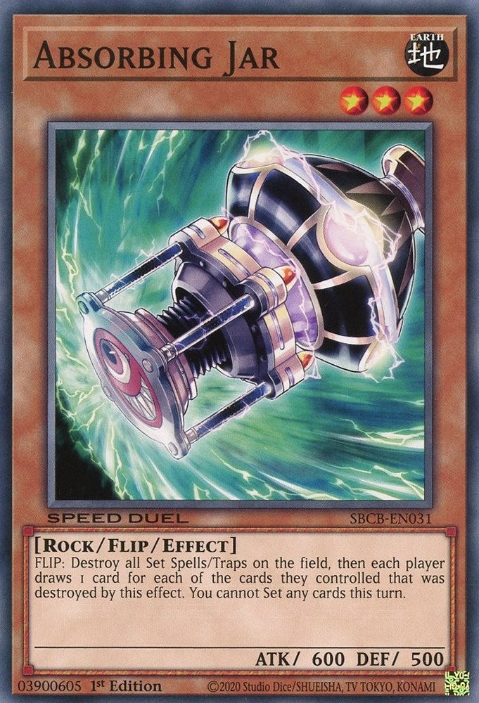 Absorbing Jar (31) (SBCB) - YuGiOh Single