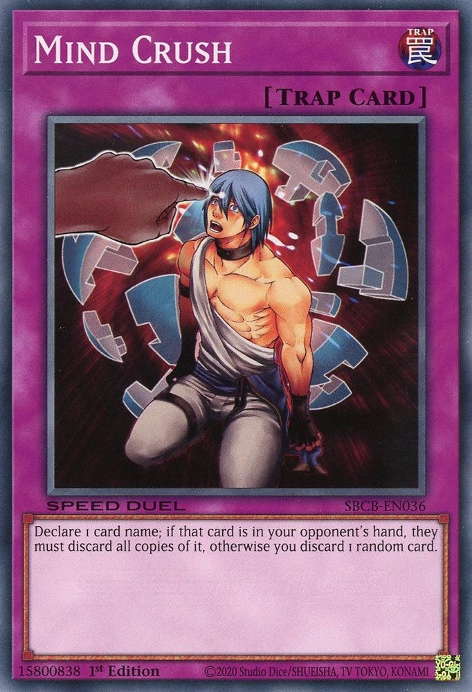 Mind Crush (36) (SBCB) - YuGiOh Single