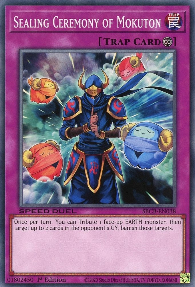 Sealing Ceremony of Mokuton (38) (SBCB) - YuGiOh Single